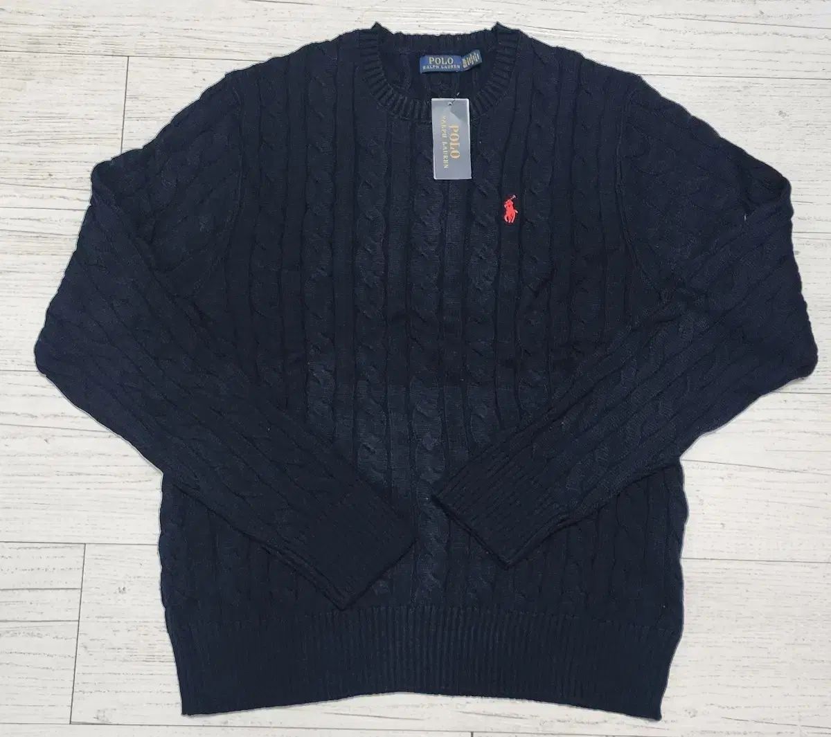 【極美品】 現行　POLO RALPH LAUREN Lサイズ　ケーブルニット Polo Ralph RALPHLOREN[ラルフローレン]ケーブルニット セーター L(180