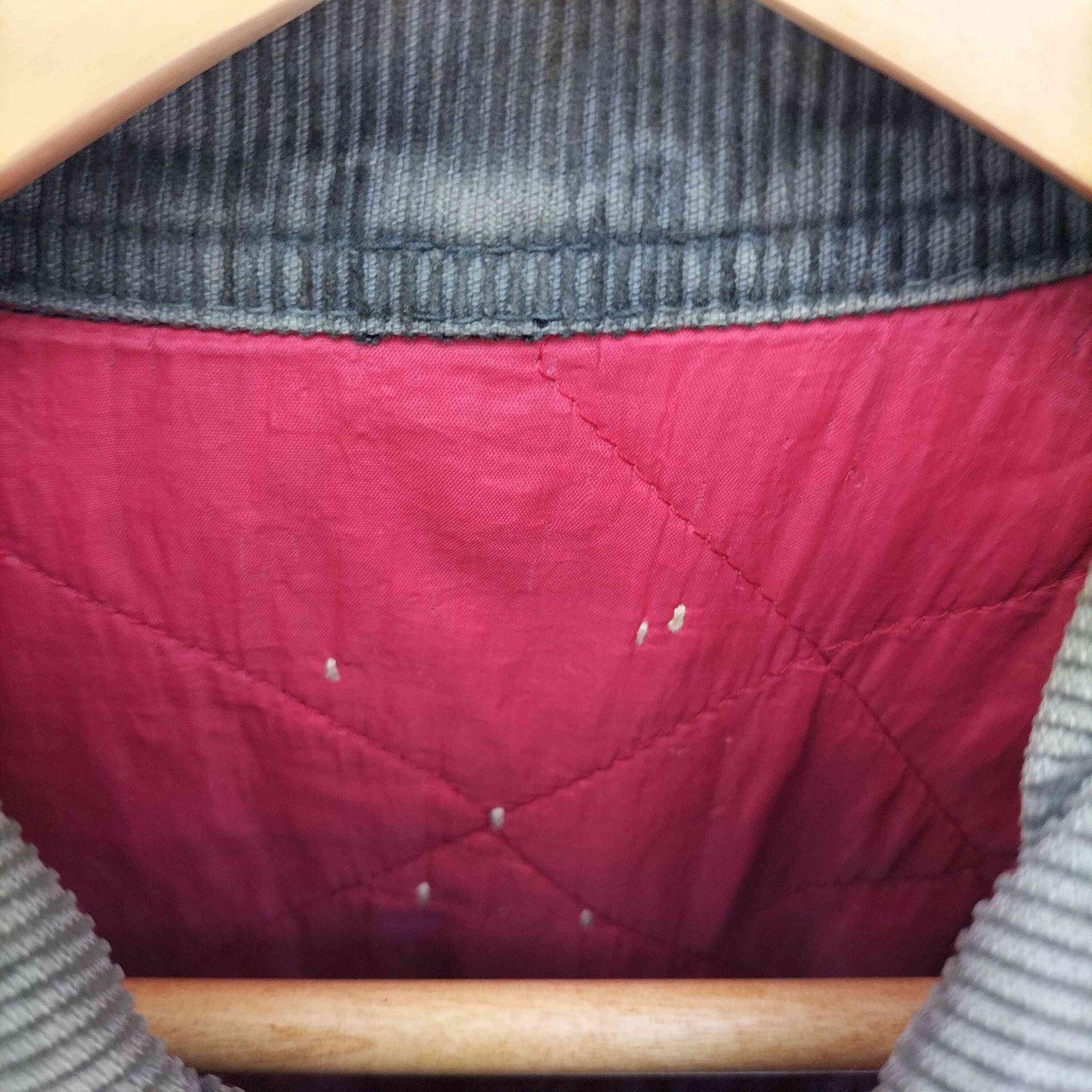 コーデュロイ襟