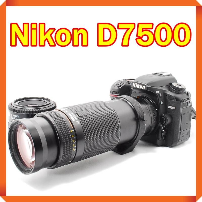 ❤ Nikon D7500 一眼レフ スマホ転送 ニコン 314k7100 - メルカリ