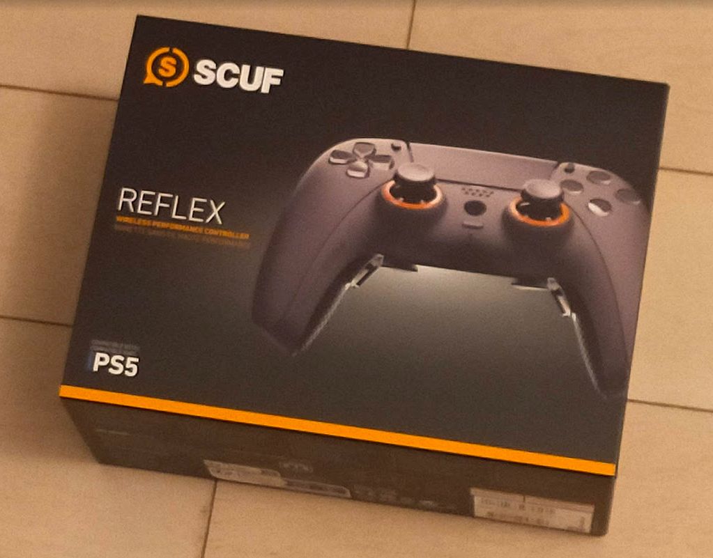SCUF Reflex FPS Steel Gray スカフ リフレックス PS5 コントローラー スティール グレイ 日本語説明書付き 並行輸入品