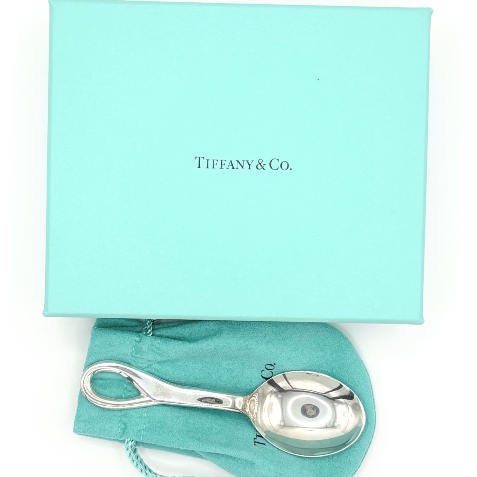 TIFFANY Co ティファニー ベビースプーン エルサ ペレッティ シルバー925 カトラリー
