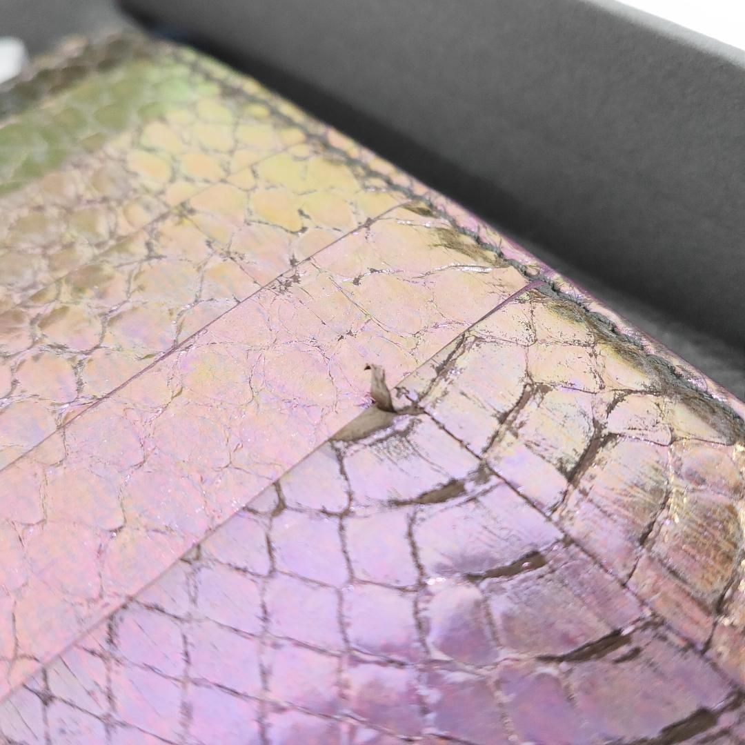 OWENS スネークレザーカードホルダー