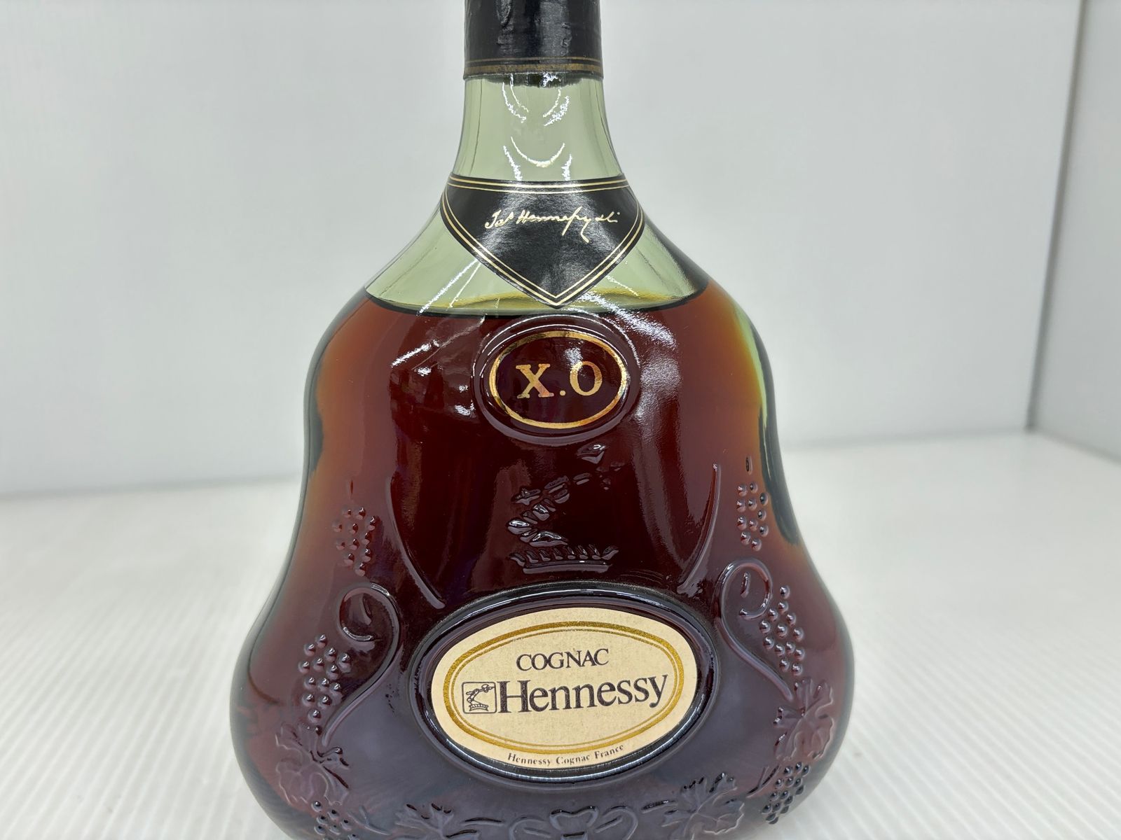 ヘネシー XO ブランデー コニャック グリーンボトル 金キャップ1000ml 古酒