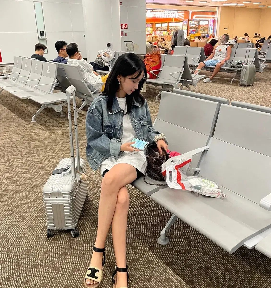  ソンラベル ウォッシュド デニム JK ジャケット テーラードジャケット ジャケット アウター