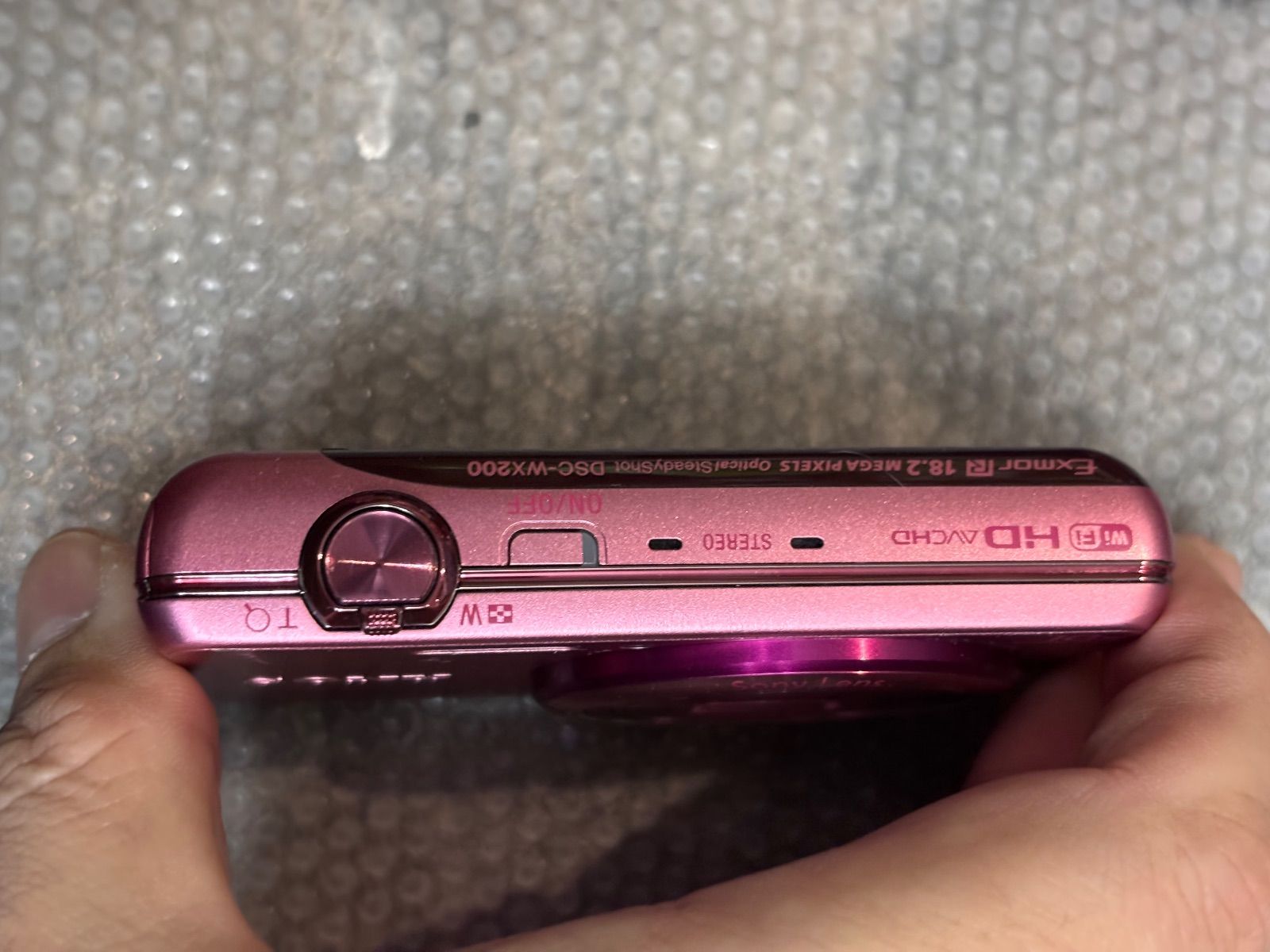 SONY Cybershot DSC-WX200 ピンク 11141 - メルカリ