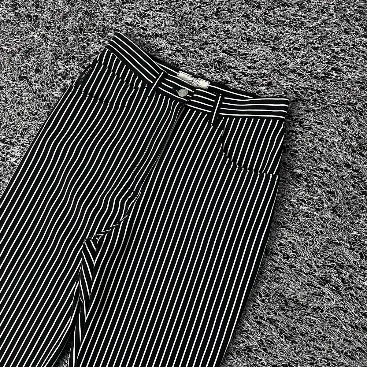 ARMANI アルマーニ レディース ストライプ パンツ ズボン 24-25