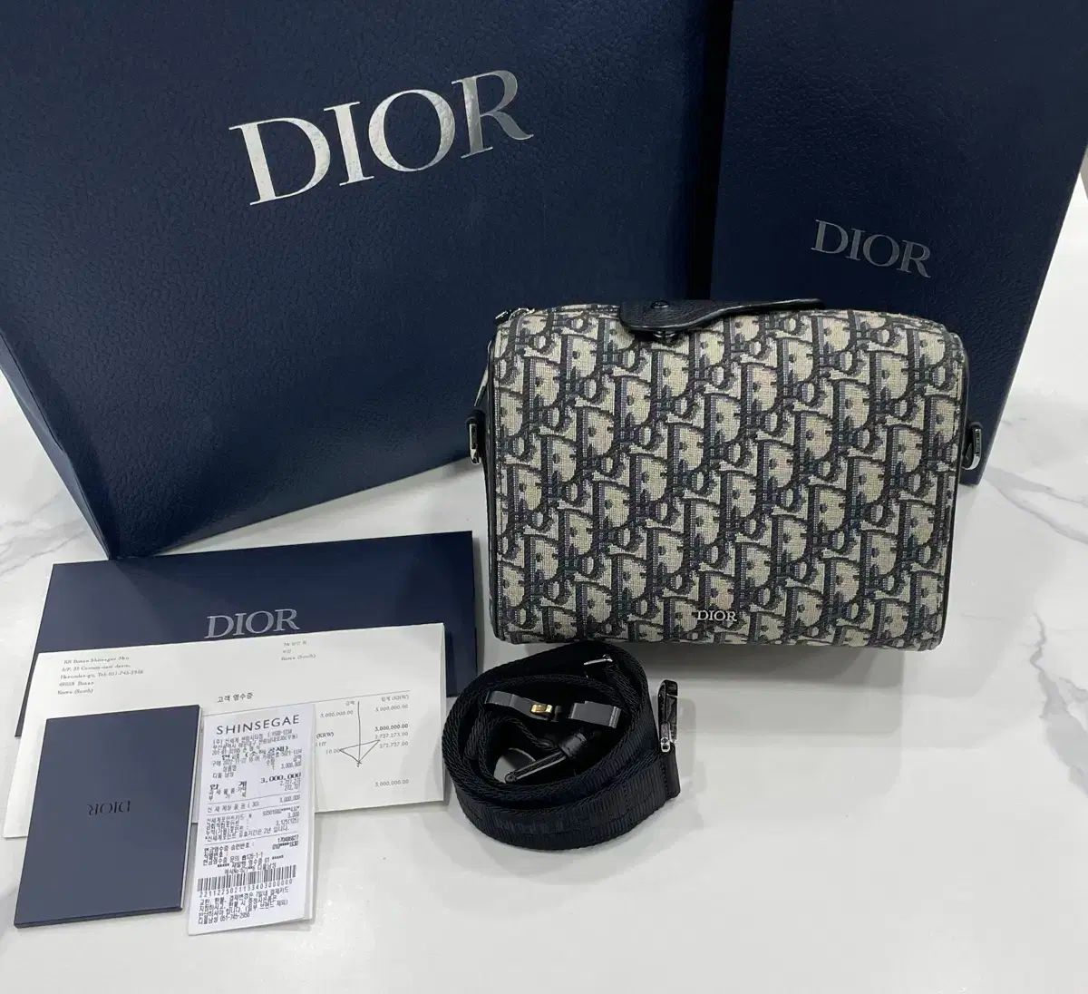 ディオール オブリーク リング クロスバック