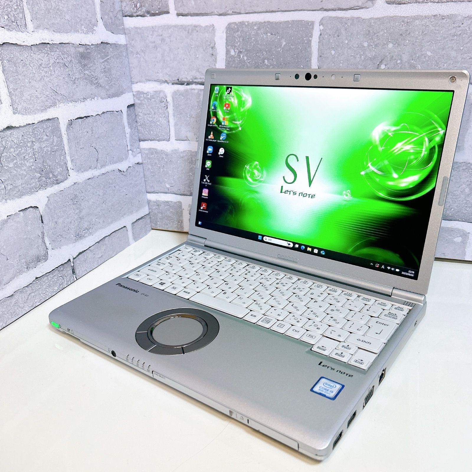 軽量 レッツノート 第8世代 i 5 8 256 DVDドライブ Win 11 ノートパソコン