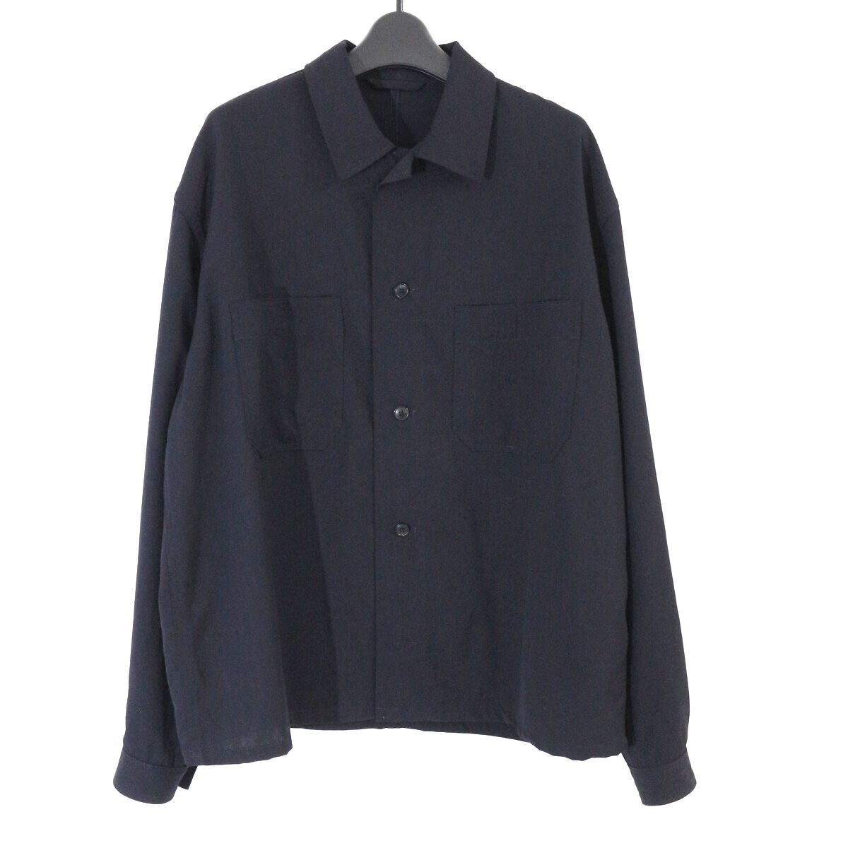 HEUGN/ユーゲン Ian CPO peruke NAVY SHIRT102 HEUGN【ユーゲン】 Ian CPO peruke NAVY (SHIRT102)