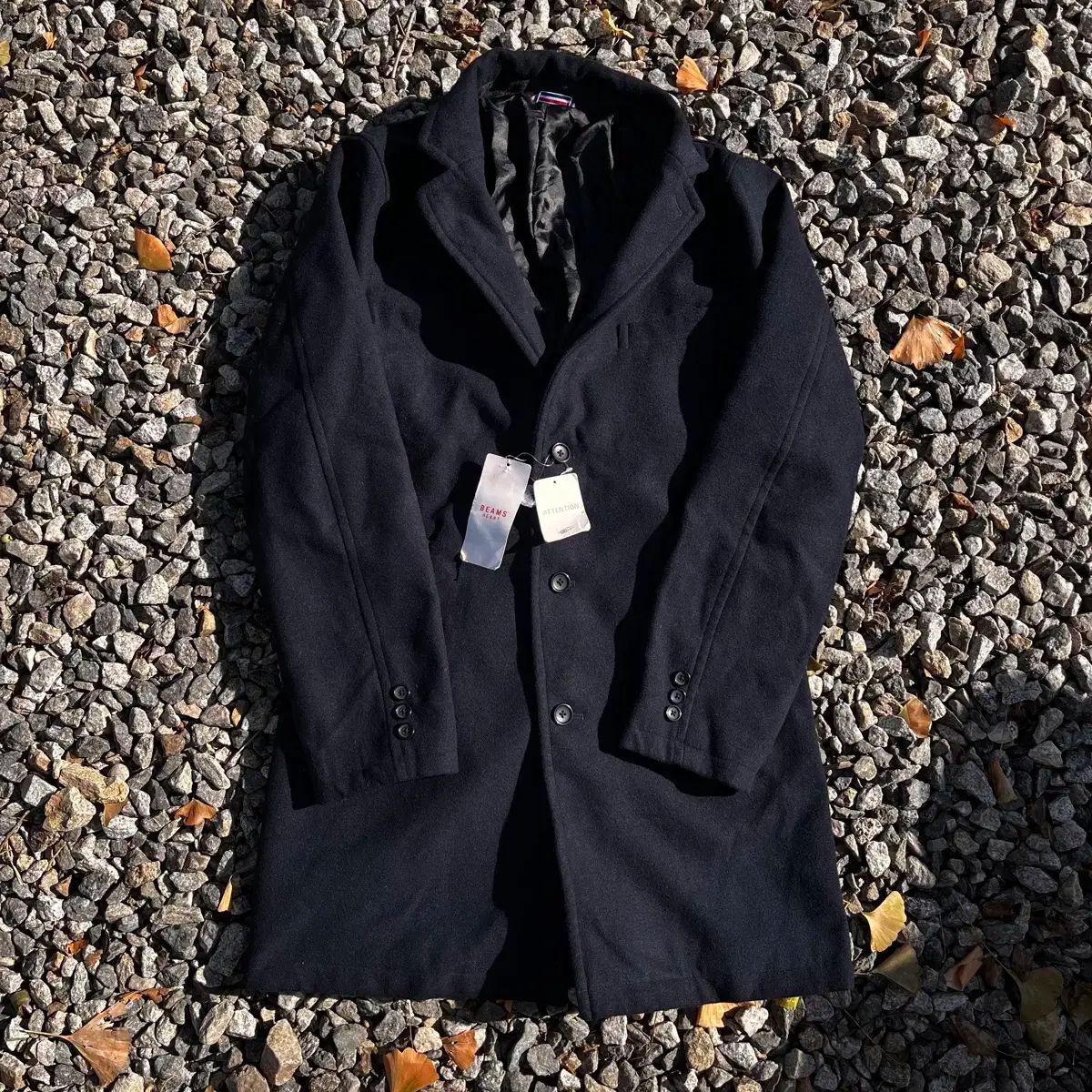 BEAMS HEART シングルコート 実寸