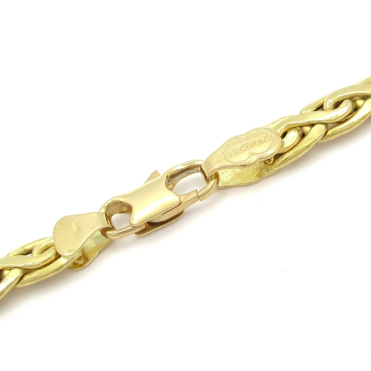 UNOAERRE(ウノアエレ) ネックレス美品 - K18YG チェーン - メルカリ