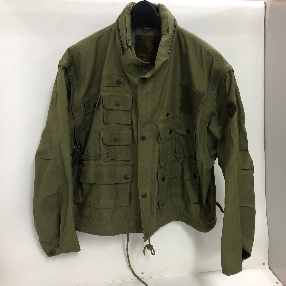 02w20629 FJALL RAVEN フェールラーベン ワークジャケット カーキグリーン L 韓国製 メンズ アウター ポリエステル FR8103J 品