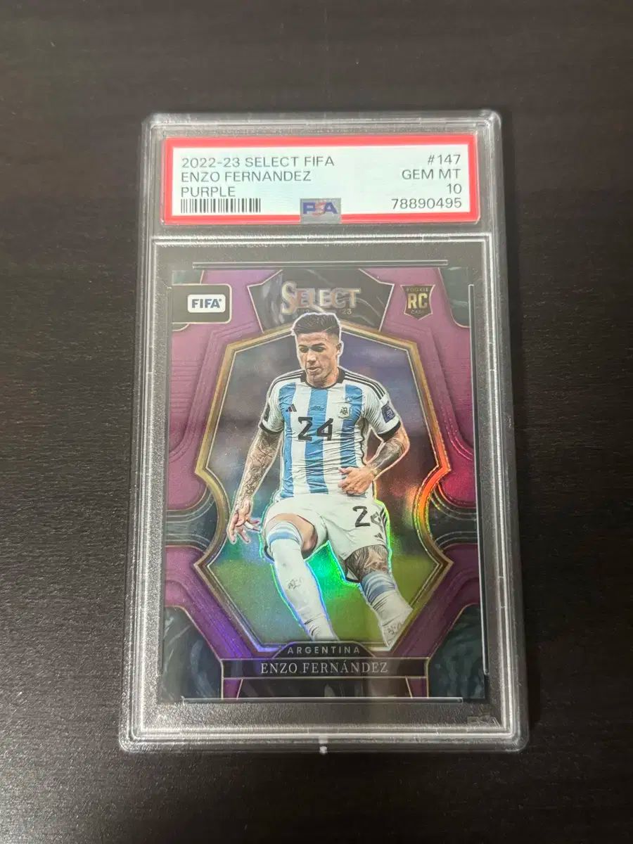 Panini セレクト エンゾ フェルナンデス 75枚 ルーキー PSA10