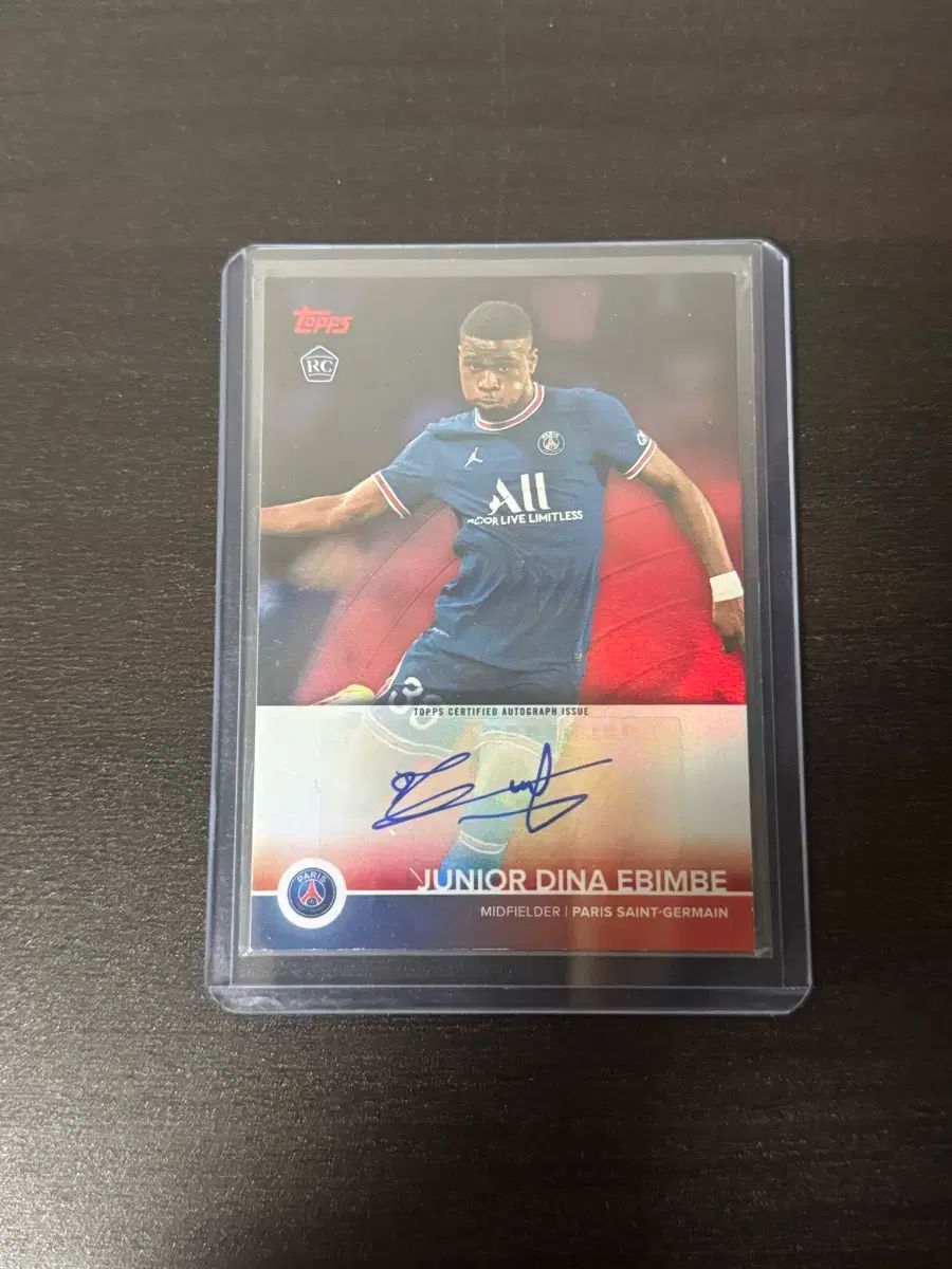 大決算セール TOPPS PSG ディナ エリムベ 5 ルーキー オート サイン カード 【お買い得】
