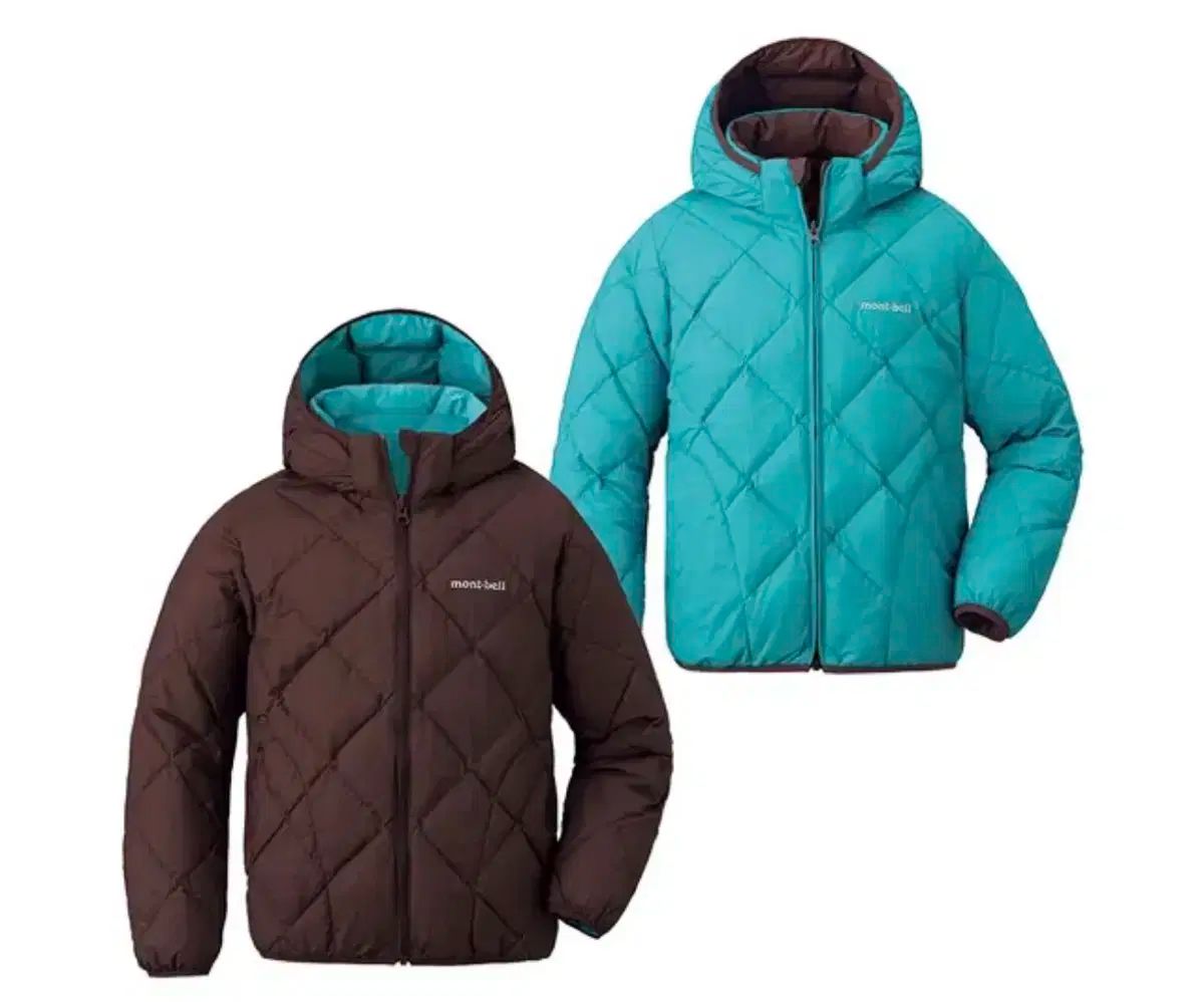 モンベル リバーシブル キッズ ダウン 150