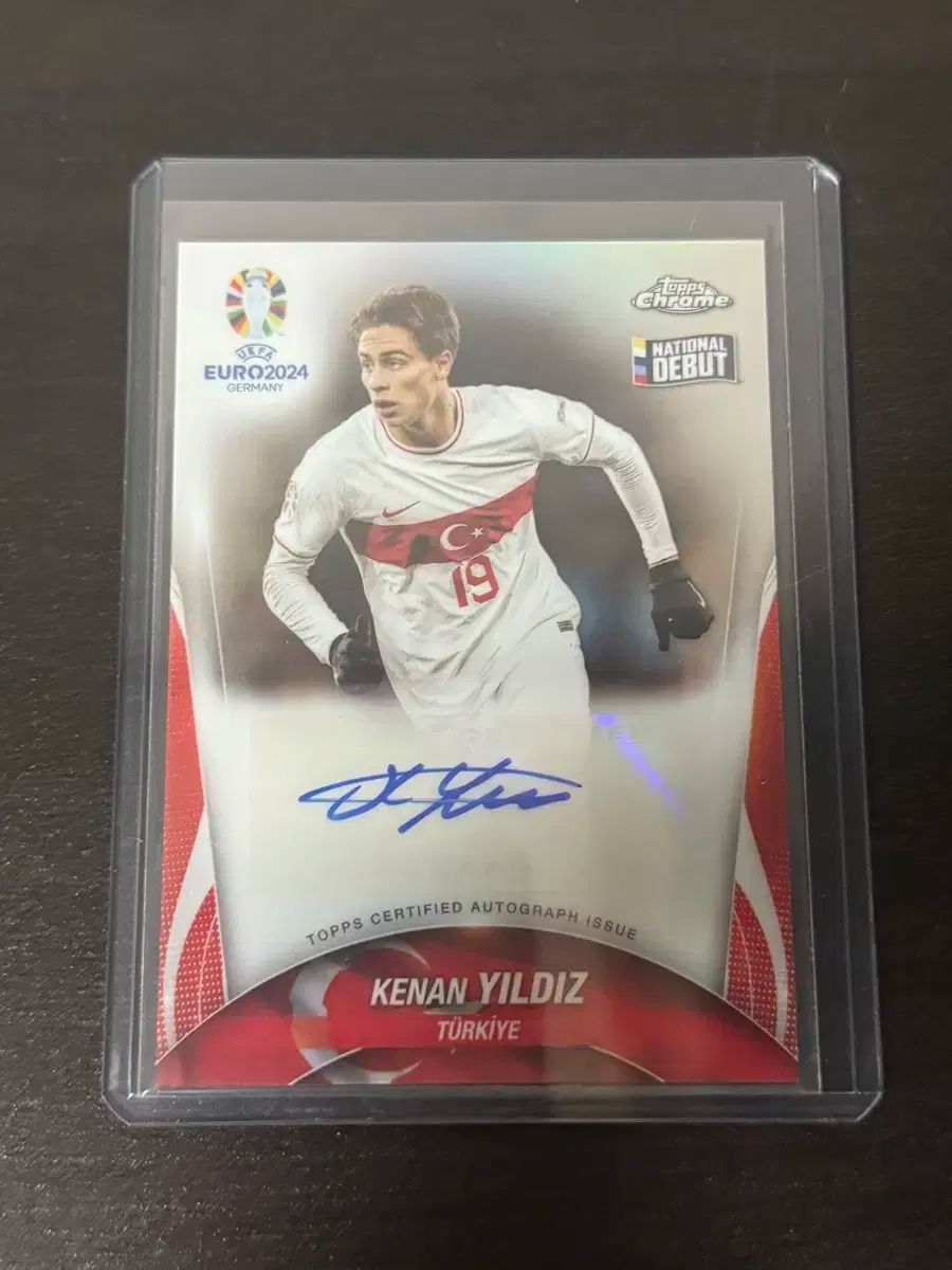 トップストップスIdi zユーロデビューオート サイン カード