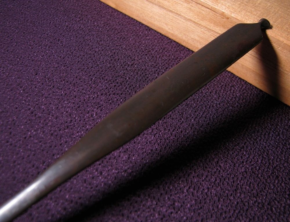 時代武具　古金工　赤銅笄　桐箱付　室町後期～桃山時代/25k002 時代武具 古金工 赤銅笄 桐箱付 室町後期～桃山時代/25k002 - メルカリ