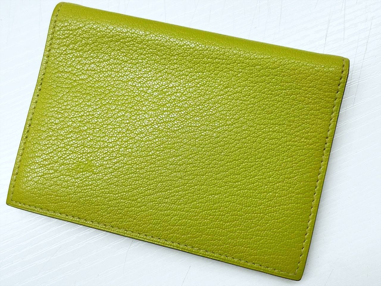 HERMES エルメス アジェンダGM 手帳カバー グリーン K