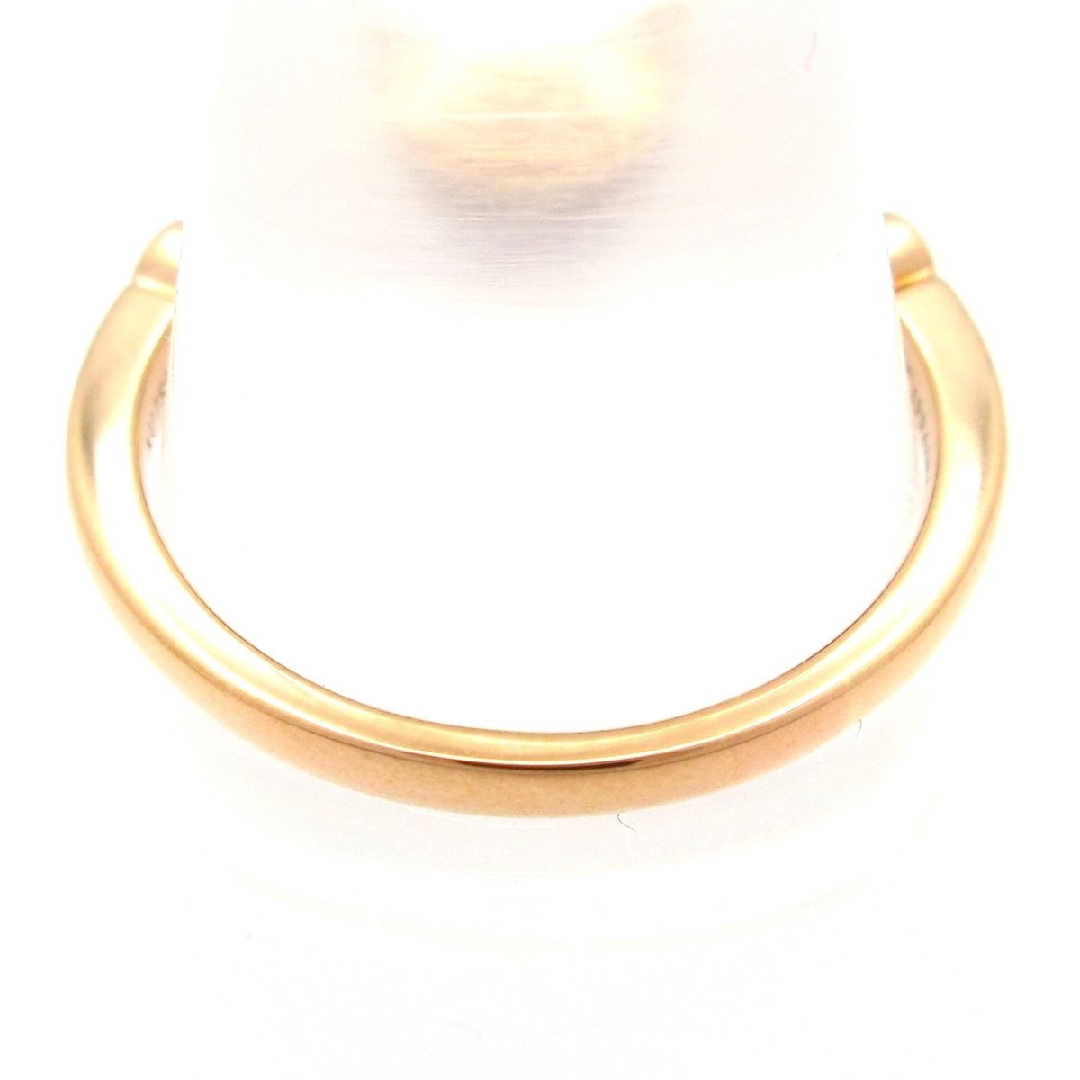 【超美品】 TIFFANY-Co. ティファニー リング ジャズ グラジュエイテッド バンドリング K18PG×ダイヤモンド 7Pダイヤ 商品品質、信用第一 。