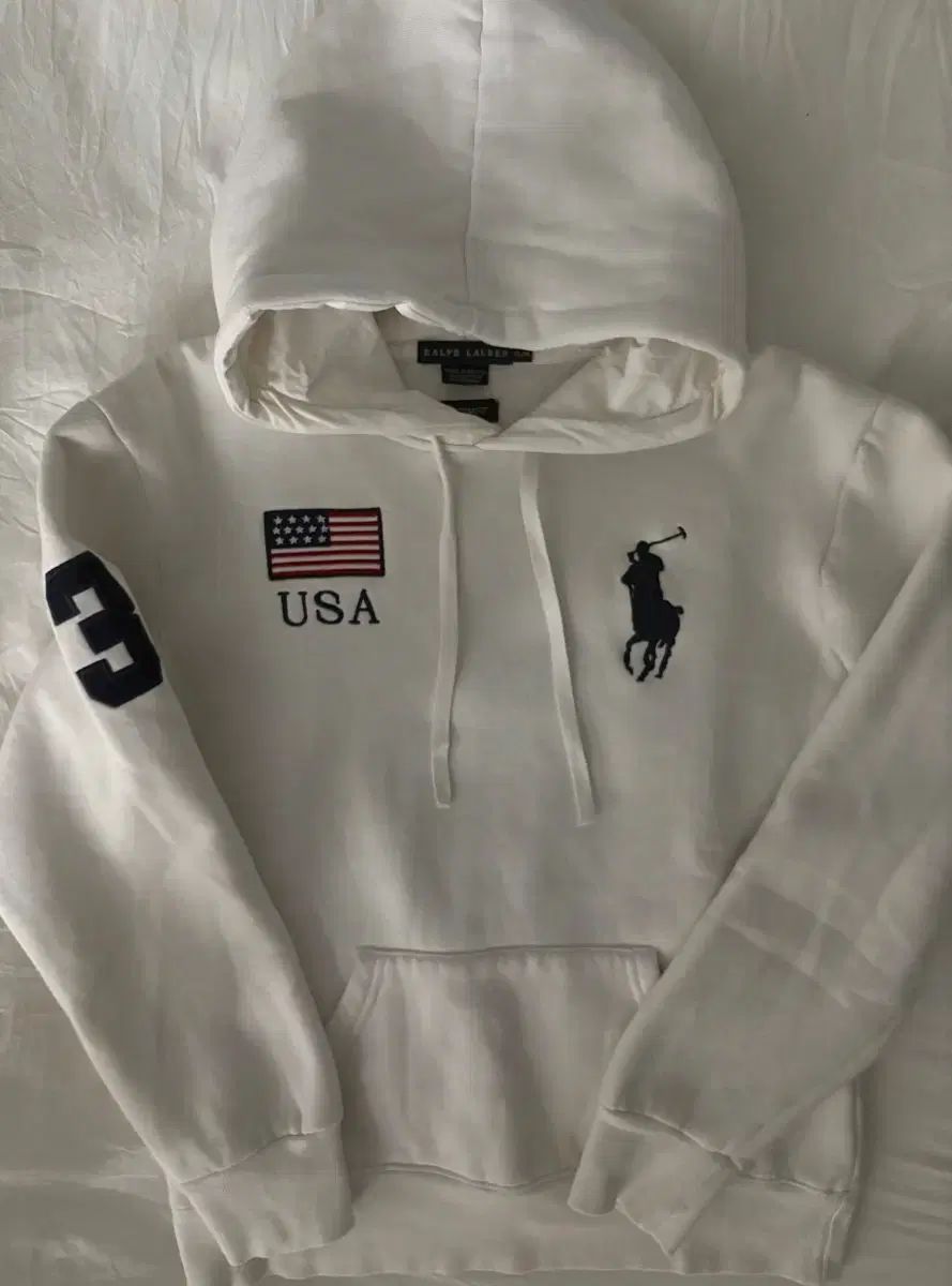 ポロ ビックポニー 星条旗 フーディー