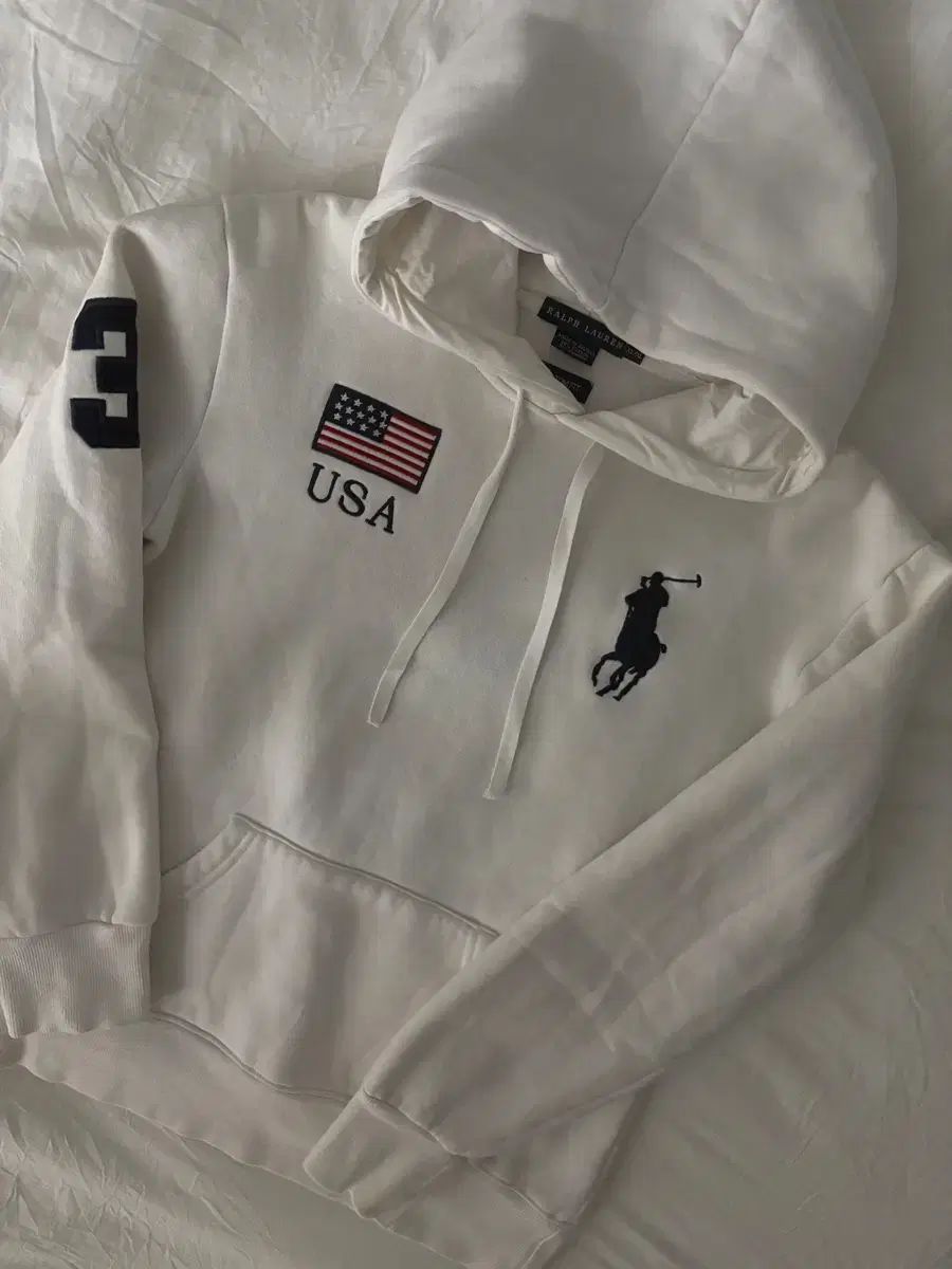 ポロ ビックポニー 星条旗 フーディー