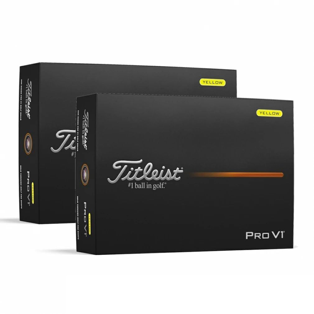 タイトリスト PRO V1 2025 イエロー 2ダースセット 24球
