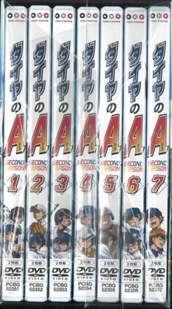 アニメDVD きゃにめBOX付 ダイヤのA SS 初回全7巻セット ⑤ 巻 WWW_SMP1DAWEKUDUS_SCH_ID