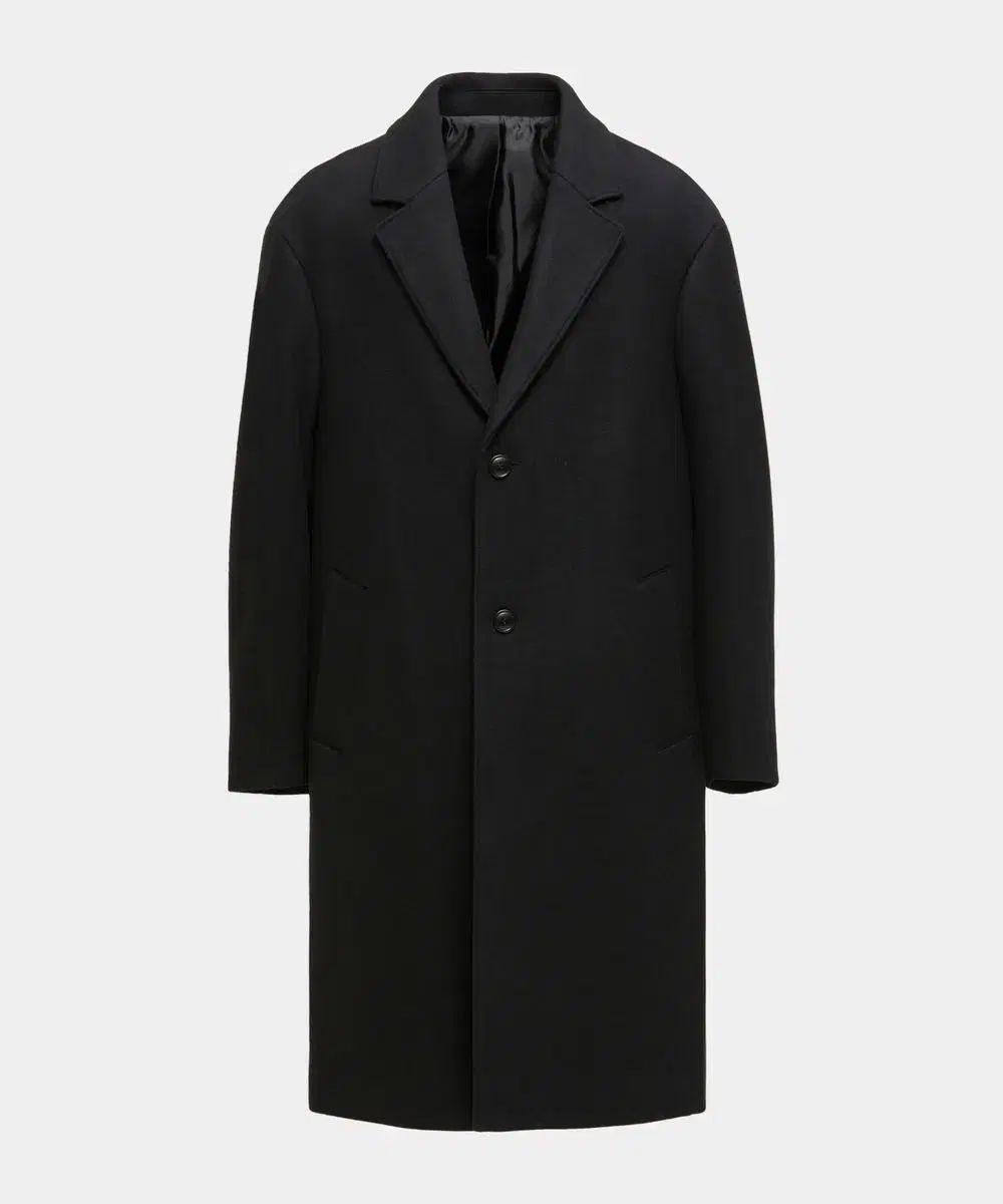 22FW クアー COOR MTR トゥボタン Single コート ブラック