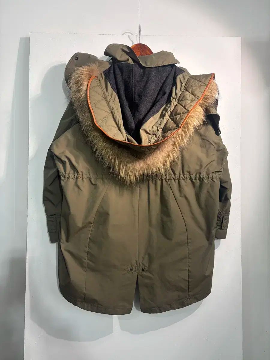 ハンサムシステム マウンテンパーカー ライナー着脱