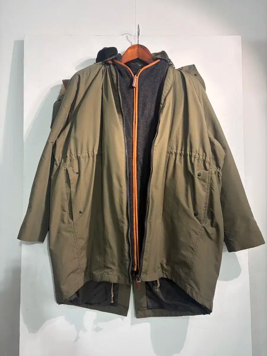 ハンサムシステム マウンテンパーカー ライナー着脱