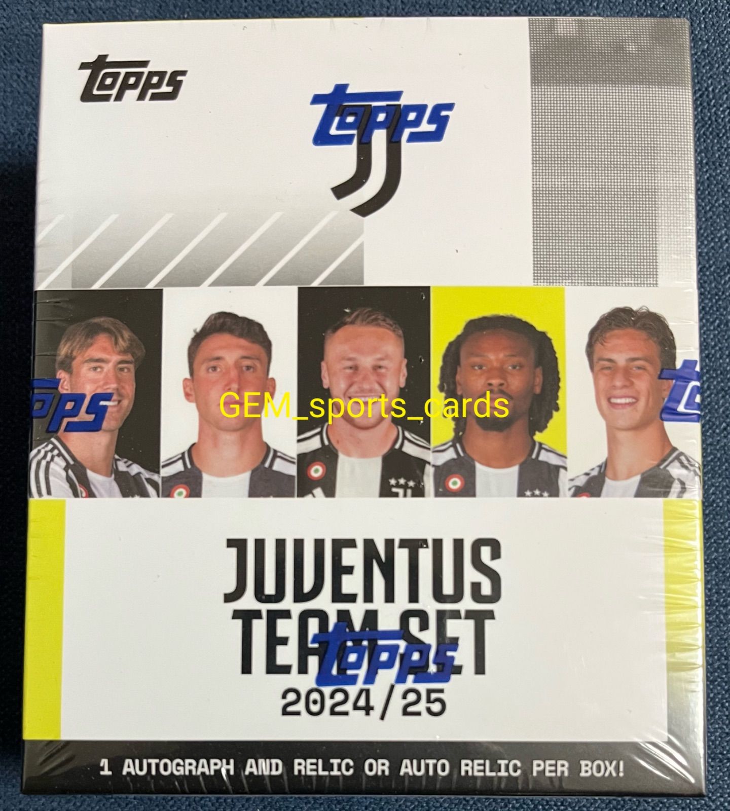  日本未発売 1 Box Topps Juventus Team Set 2025 25 27 ワールドサッカー サッカー