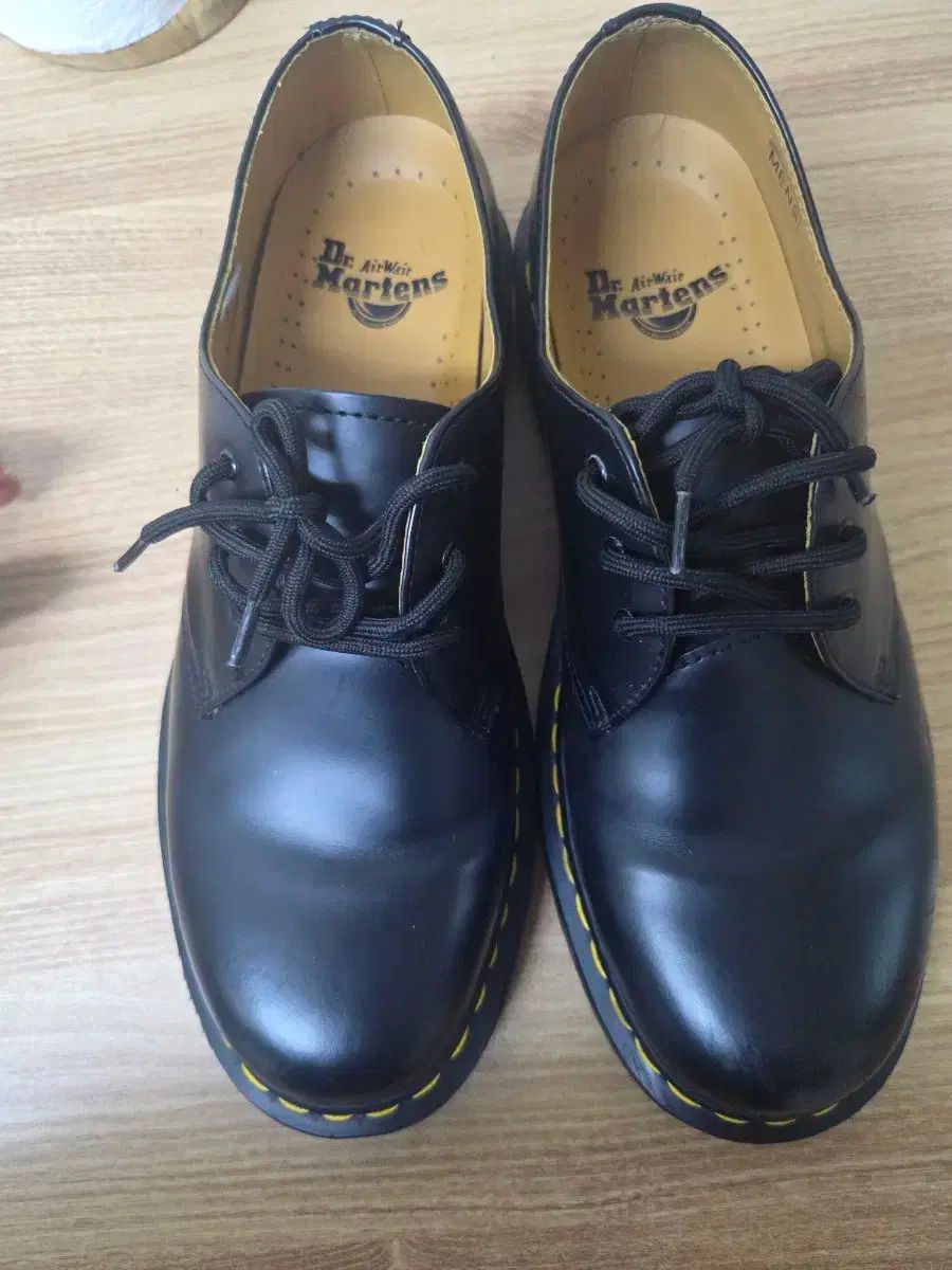 UK8 270size DR. MARTENS ドクターマーチン 1461 3ホール ブラック スムース