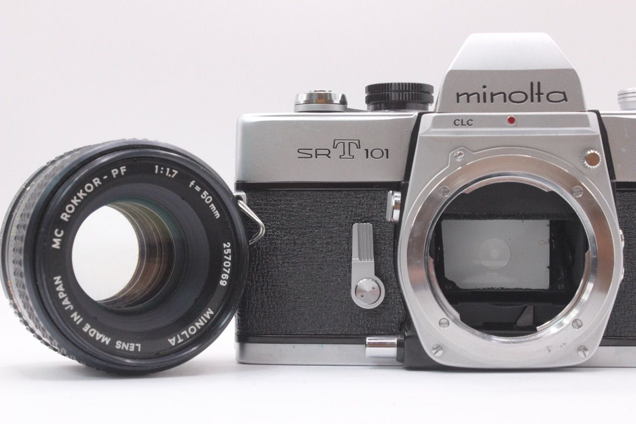 フィルムカメラ kajiMinolta SRT101 + MC Rokkor-PF Minolta SRT101 MC Rokkor - High 5 Cameras