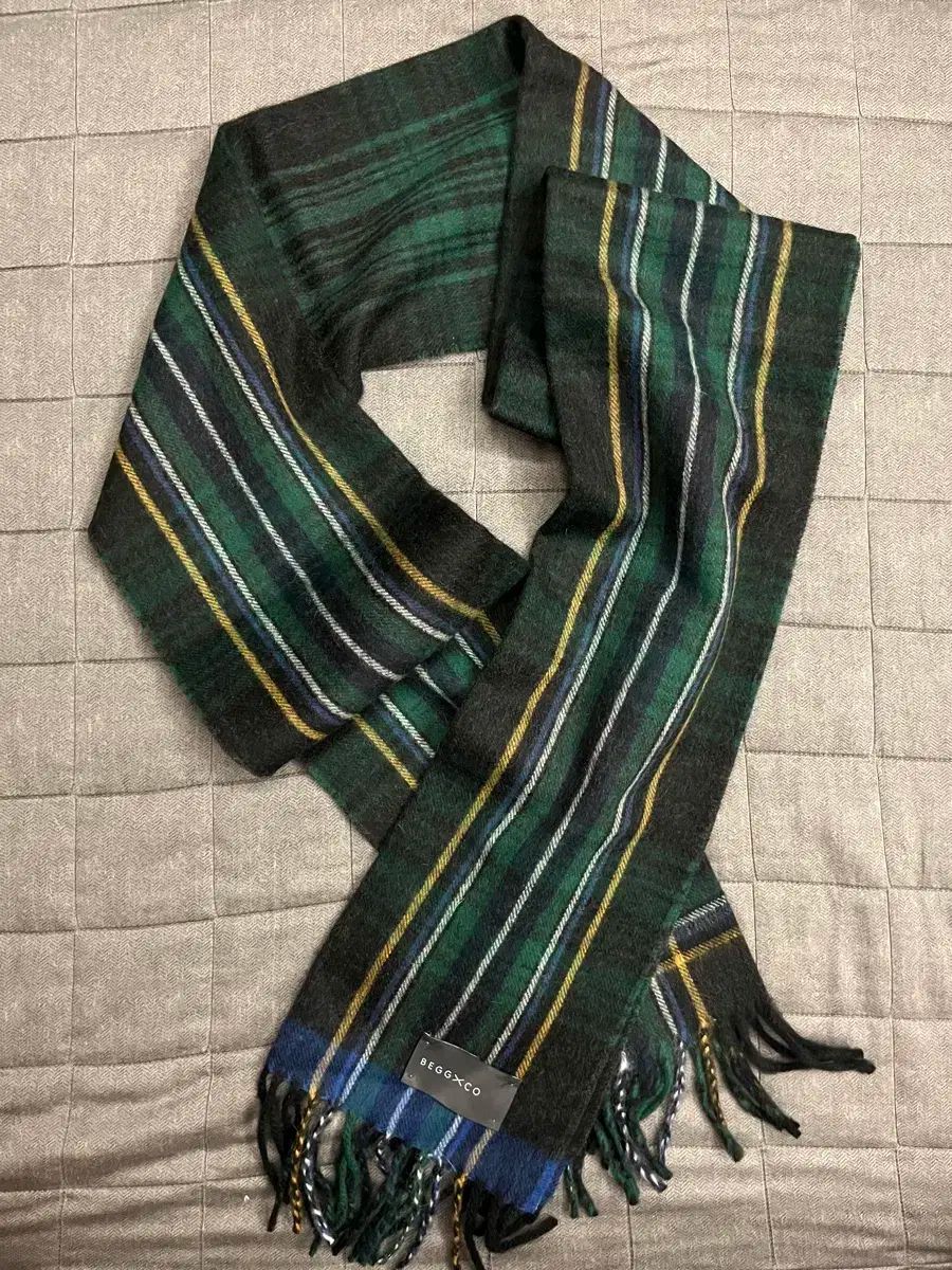  ベグアンドコー マフラー ブラックウォッチ ウール マフラー 小物