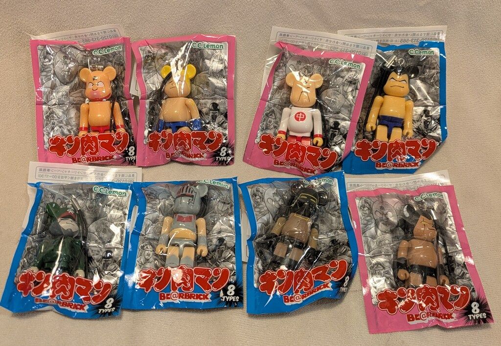 MEDICOMTOY BE@RBRICK 全8種セット/BE@RBRICK/キン肉マン 70% - メルカリ