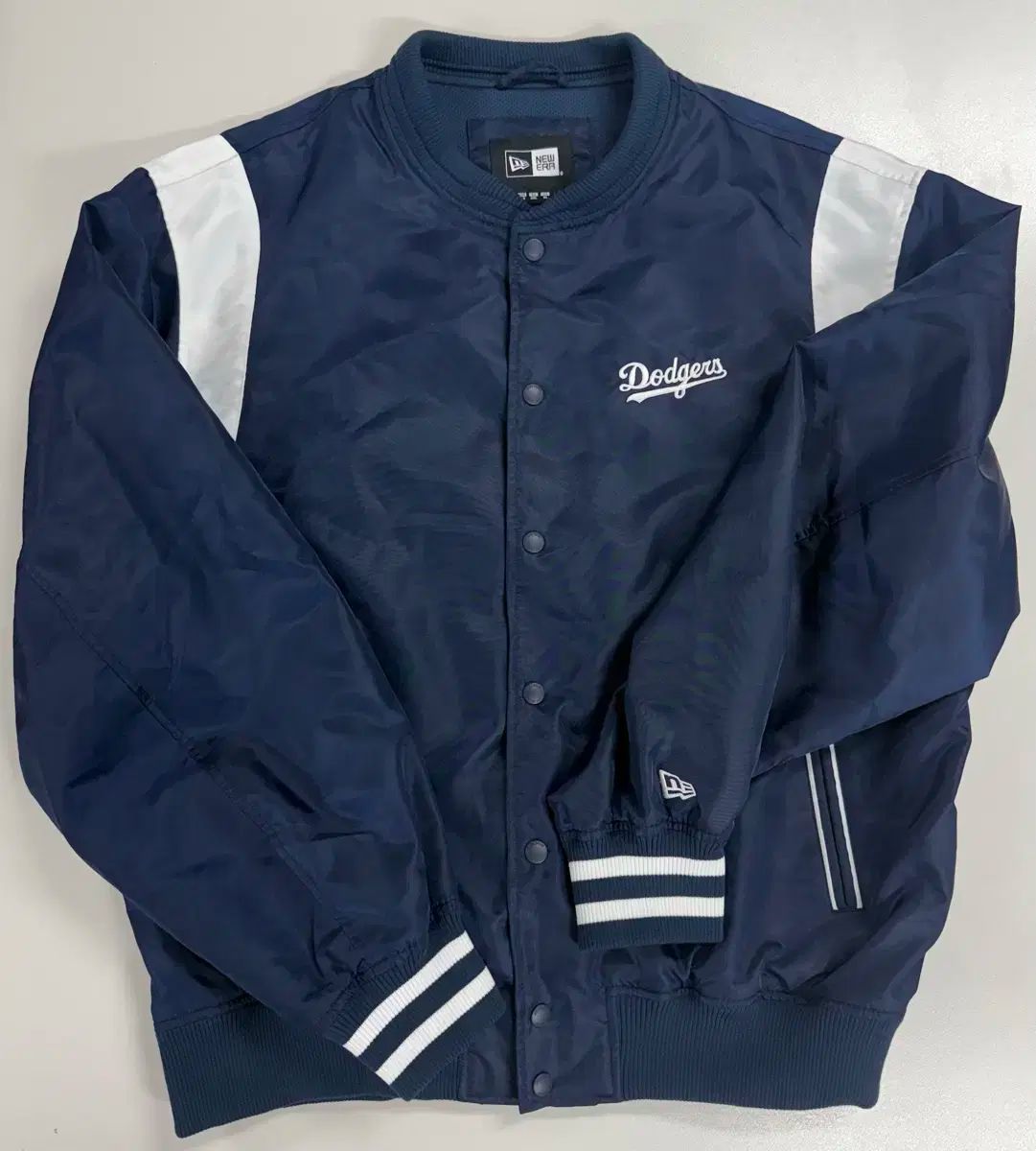 NEW ERA LA ドジャーズ ショルダーポイント スタジャン ネイビー XXL 110