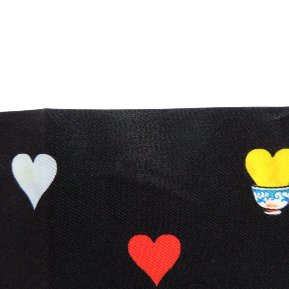 エルメス ツイリー ティータイム Tea Time シルク ノワール ルージュ