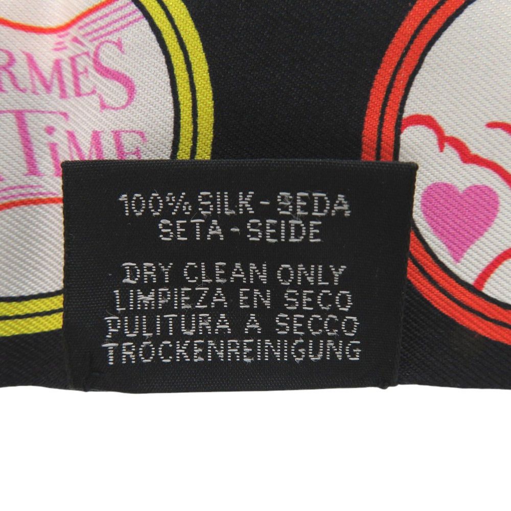 エルメス ツイリー ティータイム Tea Time シルク ノワール ルージュ