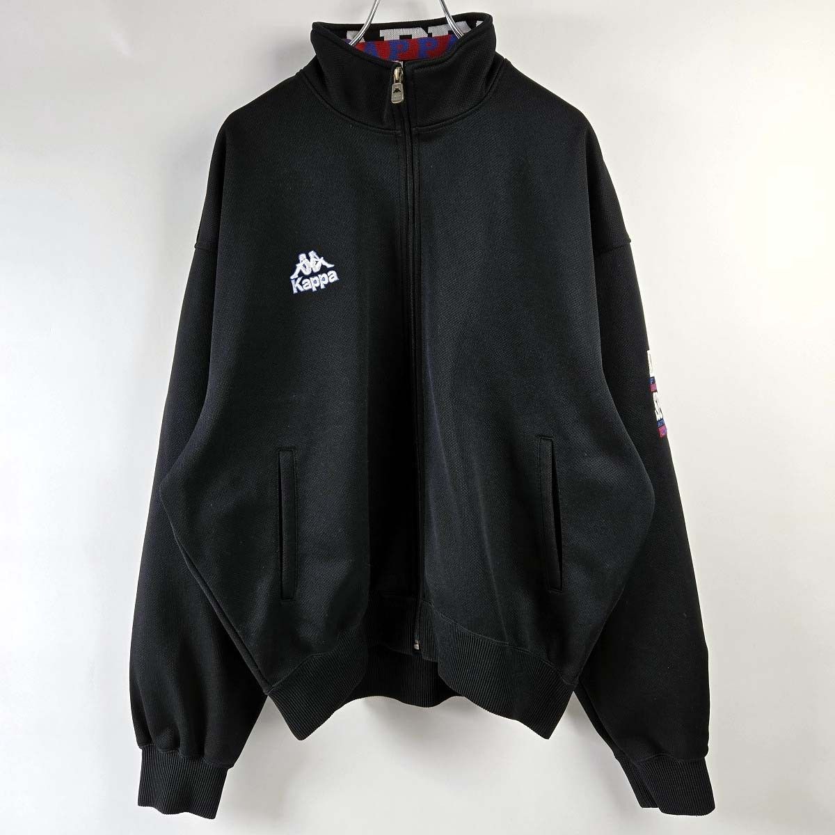 # 90's Kappaトラックジャケット ジャージ ヴィンテージ 90年代 ヴィンテージ KAPPA カッパ ワンポイントロゴ刺繍トラック