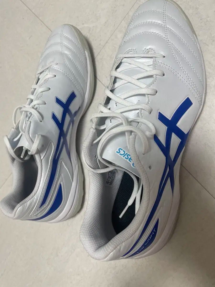 アシックス DS Light Club tf 白 青 サッカーシューズ 280