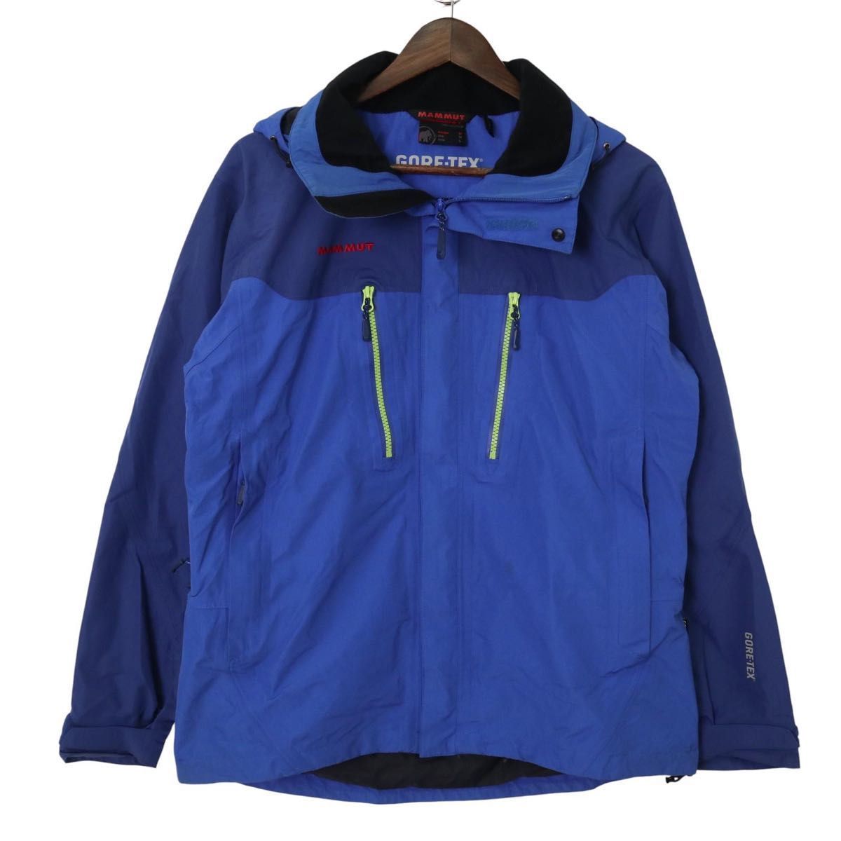 MAMMUT マムート GORE-TEX シェルジャケット アイスフィールド L 登山 スノボ 防水 ブルー系 登山トレッキング