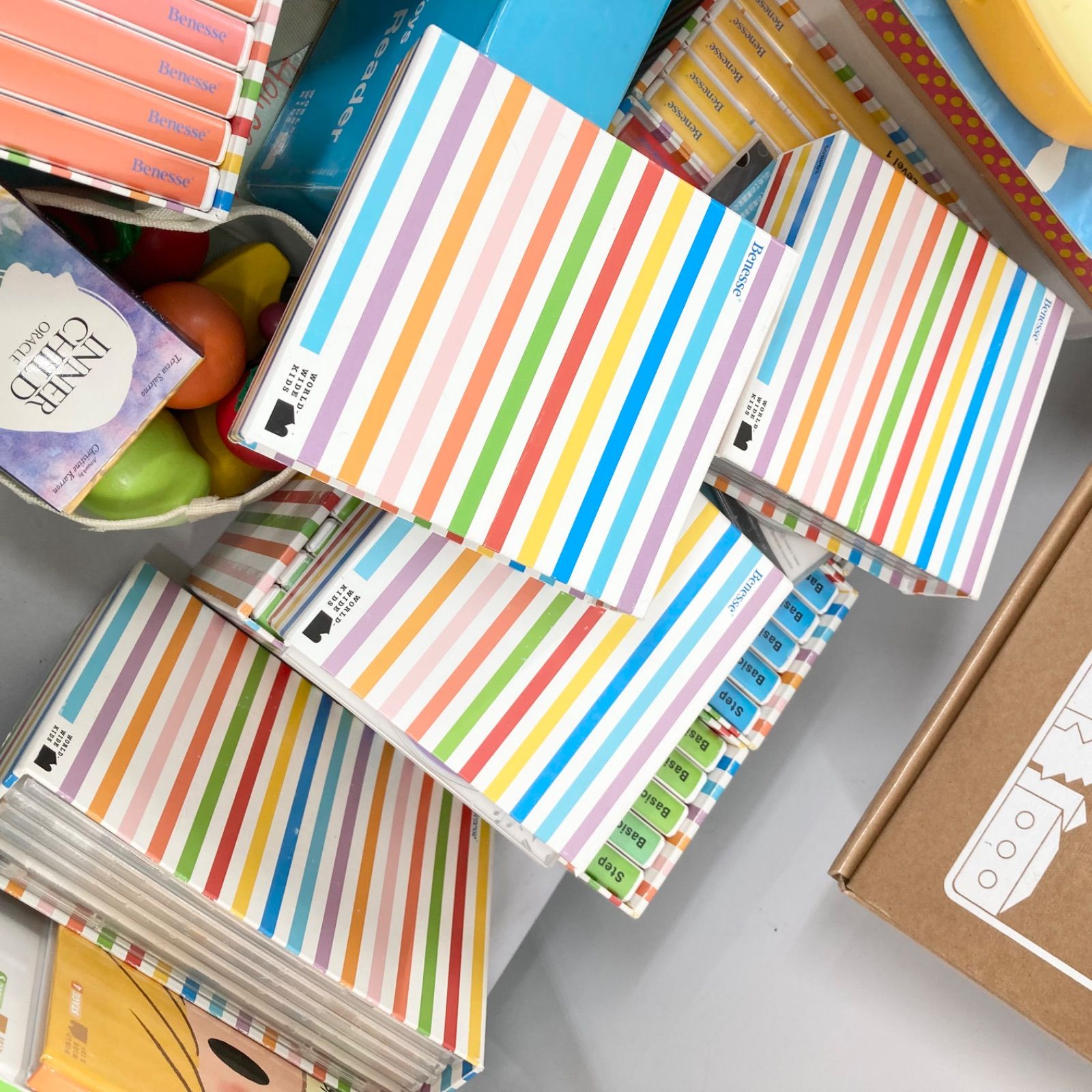 【未使用品多数！】正規購入　ベネッセ　ワールドワイドキッズ　教材セット 2025年最新】ワールドワイドキッズ フルセットの人気アイテム - メルカリ