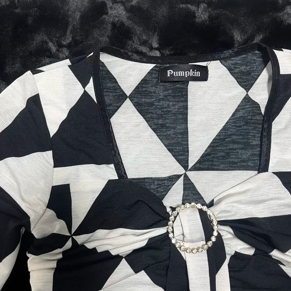 Pumpkin ブラック 白 ONE PIECE