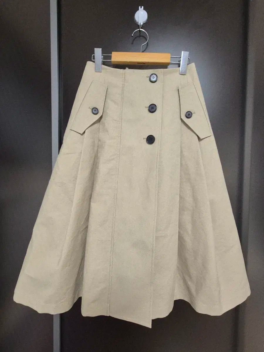 JS NEWYORK ベージュ コットン スカート 55