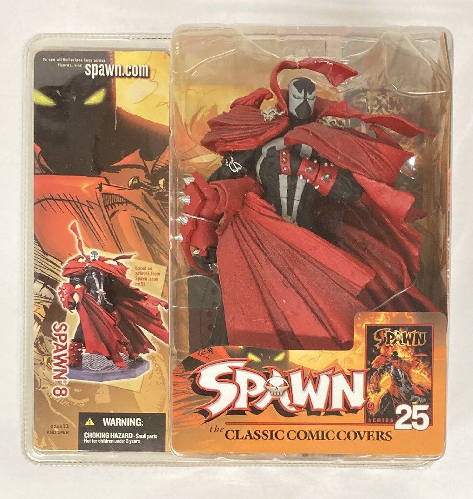 定番，得価 McFARLANE TOYS SERIES 25 / CLASSIC COMIC COVERS SPAWN 8 6インチ アメコミ