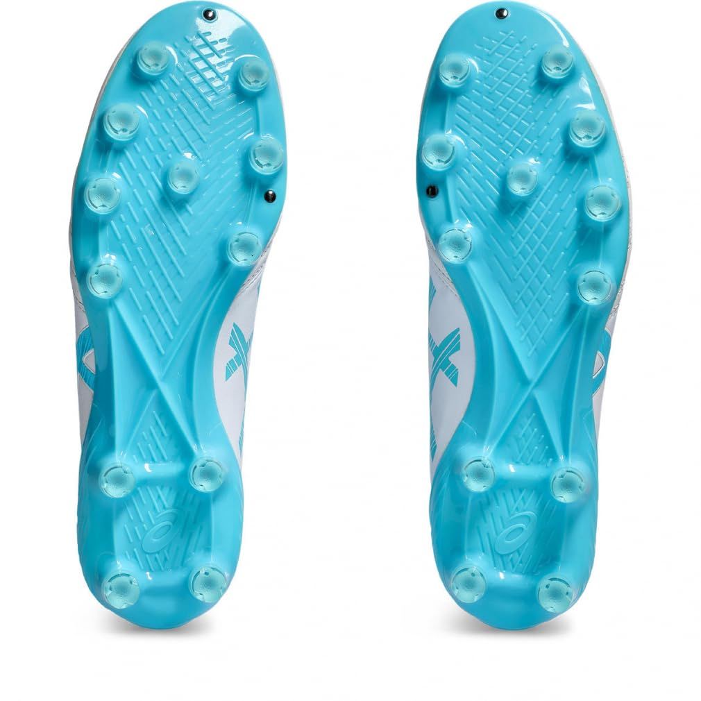 ASICS アシックス DS LIGHT X-FLY 5 1101A047.103 ホワイト×ブルー サッカー スパイク 26.0 103 ホワイト 26.0 cm 2E WWW_SMP1DAWEKUDUS_SCH_ID