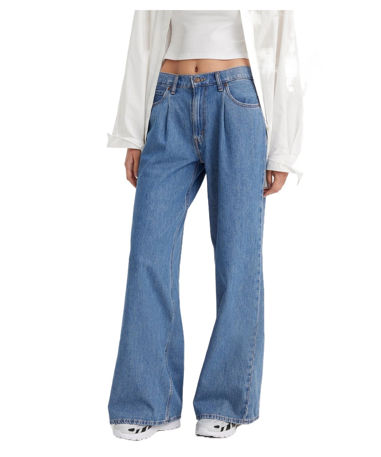 リーバイス ジーンズ BAGGY DAD バギーワイド レッグ レディース CAUSE AND EFFECT