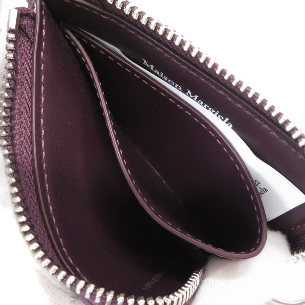  メゾン マルジェラ 4ステッチ レザー メルロー コインケース 1482 Maison Margiela その他 小物