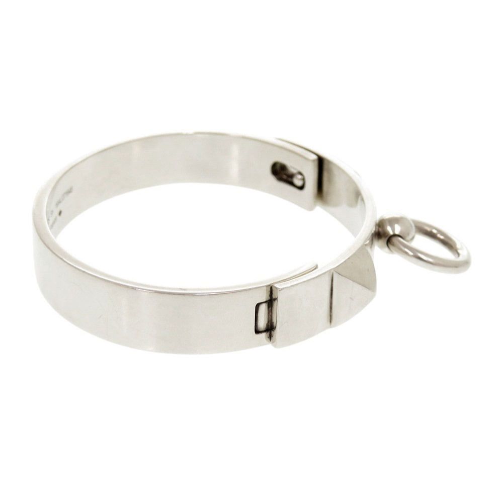 美品 エルメス コリエドシアン PM サイズSH シルバー925 バングル