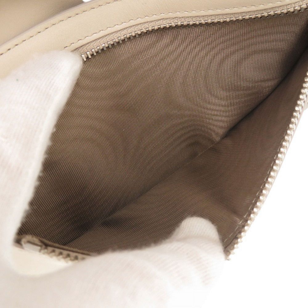  メゾン マルジェラ 4ステッチ レザー ベージュ 二つ折り財布 1483 Maison Margiela その他 小物